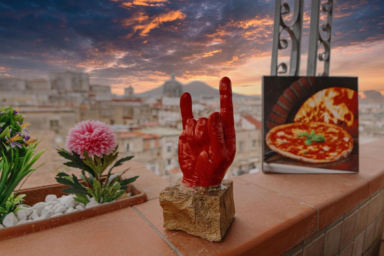 La Terrazza Nel Centro Villa Napoli Bagian luar foto